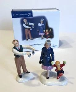 DEPT 56 BRAND NEW SHOES 55224 SNOW VILLAGE CHRISTMAS Accessory In Box - Picture 1 of 8