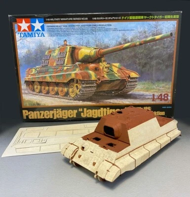 1/48 Scale Zimmerit For Tamiya JagdTiger Model Tank Kit Monroe Perdu Studios - Image 1 of 4