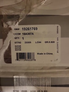 Disc Brake Rotor - Foto 1 di 3
