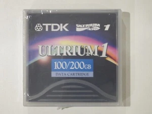 Cinta/cartucho de datos TDK LTO-1/Ultrium-1 100/200 GB D2404-100 NUEVO - Imagen 1 de 3