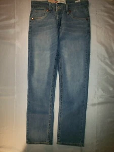 Boys Levi 511 Slim Jeans Size 12 Reg Adjustable Waistband - Bild 1 von 8