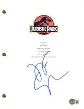 Jeff Goldblum Signed Autograph Jurassic Park Movie Script Screenplay Beckett COA