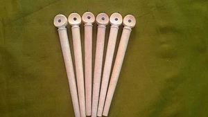 SITAR ACCESSORIES SITAR TARAF PEGS WHITE MAPLE WOOD GSMA030 - Picture 1 of 3