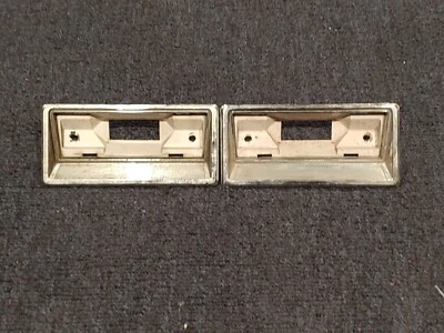 1971 1972 1973 Buick Riviera & Riviera GS Sail Panel Dome Light Housings - Image 1 of 2