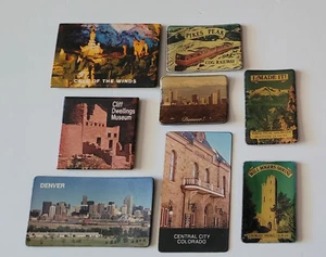 8 magneti per frigorifero Colorado souvenir da viaggio Denver Pikes Peak - Foto 1 di 6