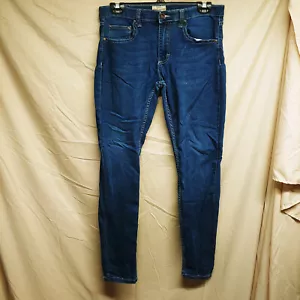 Original Weatherproof Vintage Slim Fit Womens Size 16 Stretch Denim Blue Jeans - Picture 1 of 20