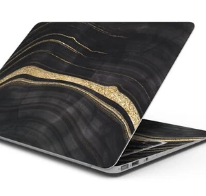 Skin Wrap Aufkleber Cover für Apple MacBooks - Lebendiger Achat Vene Scheibe foliert V9 - Bild 1 von 1