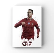 Cristiano ronaldo CR7 print Portugal poster football Real Madrid Man United