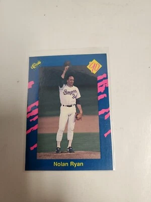 1990 Classic Baseball #1 Nolan Ryan - Image 1 of 4