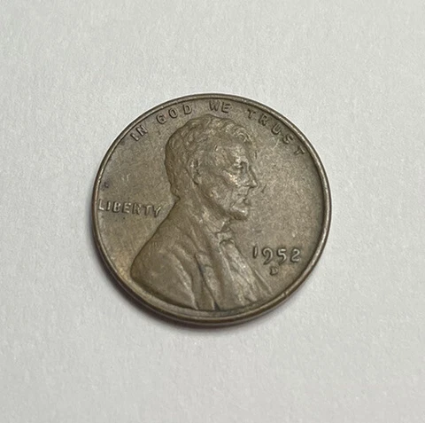 1952 D Lincoln Wheat Penny, DDO, L On Rim, CHECK OUT THE LETTERS IN LIBERTY Cover