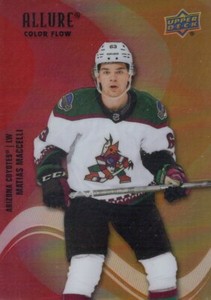 2022-23 UPPER DECK ALLURE COLOR FLOW RED-ORANGE (#SF2-SF98) ***YOU PICK)