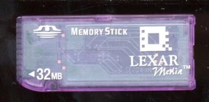 Lexar Memory Stick 32MB - Picture 1 of 1