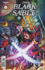 Black Sable #4A FN 2018 Stock Image Zenescope