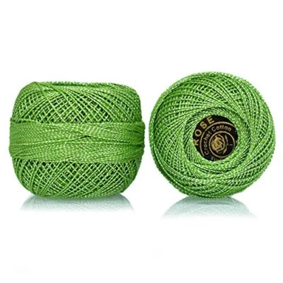 Mercerized Cotton Cord Thread Yarn Embroidery Crochet Knitting Lace Threads 20g - Image 1 of 2