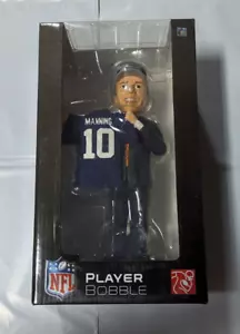 Maillot bleu Eli Manning #10 Draft Day Bobblehead neuf Bobble NY Giants #/504 - Photo 1 sur 7