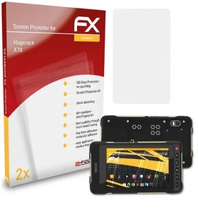 atFoliX 2x Protezione Pellicola dello Schermo per Hugerock X70 opaco&antiurto - Bild 1 von 8