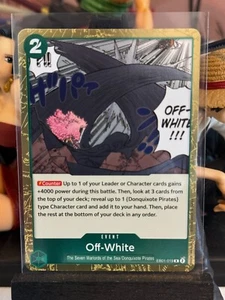 Colección conmemorativa One Piece CG Off-White EB01-019 ¡Rara! - Imagen 1 de 1