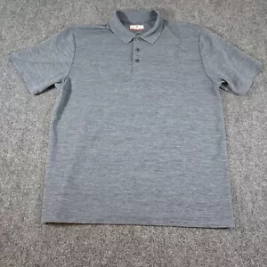 Polo uomo Grand Slam Performance blu tinta unita manica corta taglia XL - Foto 1 di 13