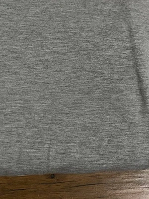 Heather Grey Cotton Jersey Knit Fabric 60"x130" - Image 1 of 4