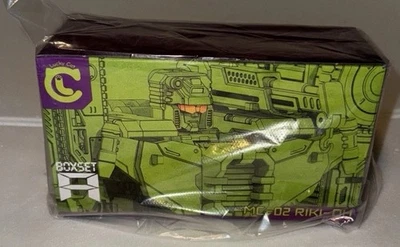 New Lucky Cat Micro Cosmos MC-02 Riki-Oh Devastator mini Transform Toy A set - Image 1 of 4