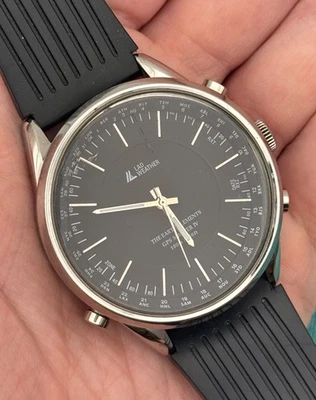 LAD WEATHER GPS MASTER IV Watch -  The Earth Elements - 100 M / 330 FT - NICE! - Image 1 of 4