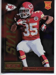 2013 Panini Rookies & Stars KNILE DAVIS Kansas City Chiefs Rookie RC #154 - Picture 1 of 1