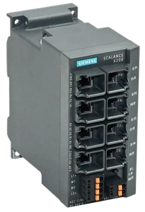 Siemens 6GK5208-0BA10-2AA3 Simatic NET 6GK5 208-0BA10-2AA3 Indsutrial Ethernet S - Bild 1 von 3