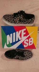 Size 6 - Nike Wacko Maria x Stefan Janoski Canvas OG SB Leopard Print - Picture 1 of 7