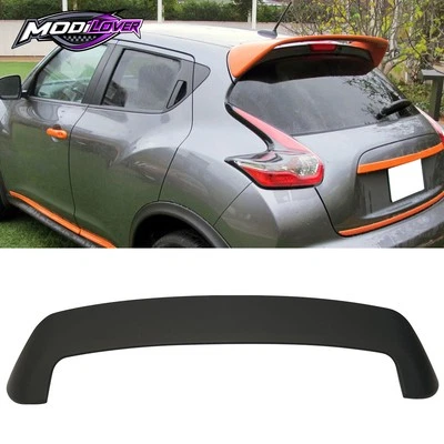 Fits 11-17 Nissan Juke OE Style Roof Spoiler Rear Window Visor Matte Black ABS - Image 1 of 4