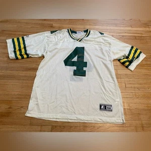Vintage 1995 Mens Vintage Brett Favre Greenbay Packers Starter Jersey Size XL - Picture 1 of 7