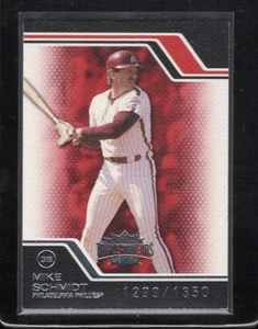 Mike Schmidt Topps Triple Threads #69 2008 1299/1350 casi nuevo-como nuevo, envío gratuito - Imagen 1 de 2