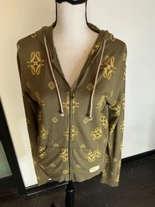 Satori Movement Bamboo Organic Cotton Zip Hoodie with Pockets Sz. L - Picture 1 of 13