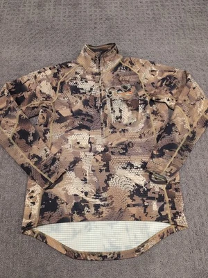 Sitka Gear Grinder Zip T Large Marsh  Nice Condition Free Shipping!!  - Image 1 of 4