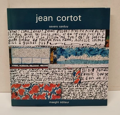 Jean Cortot par Severo Sarduy. Maeght +  3 Lithographies Originales. Écritures  - Photo 1/4