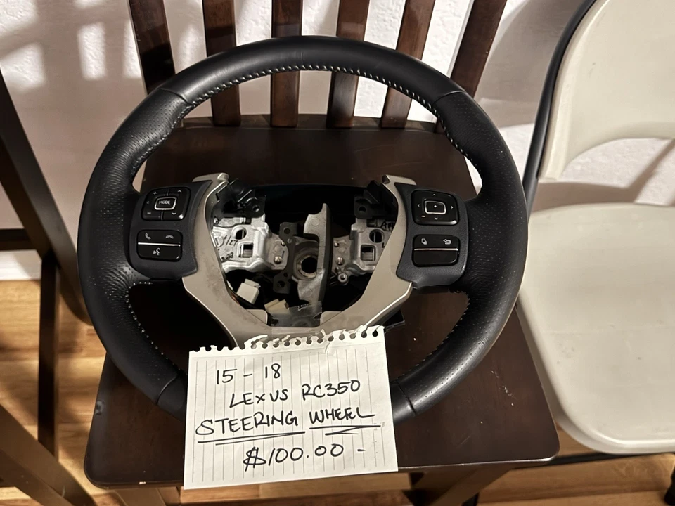 2015 2016 2017 2018 2019 LEXUS RC350 F VOLANTE ESPORTIVO COM CÂMBIO DE PÁS - Imagem 1 de 1