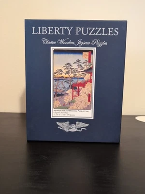 Liberty Wooden Puzzles Kiyomizu Hall and Shinobazu Utagawa Hiroshige 470 pieces - Image 1 of 4