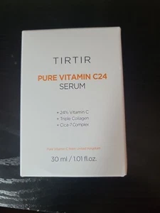TIRTIR Pure Vitamin C 24% Dark Spot Remover Brightening Firming Serum 1.01 oz - Picture 1 of 4
