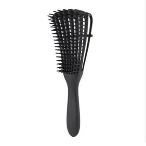 Medium Black Detangling Hair Brush - Picture 1 of 4