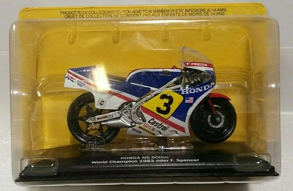 Honda NS 500 - Freddie Spencer - World Champion 1983 - Protar Italeri Scala 1/22 - Immagine 1 di 1