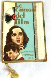 Kalender SYRISCHER FRISEUR 1932. Die Lieder des Drogenfilms Füchse Mailand. - Bild 1 von 5