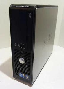 Dell Optiplex 780 PC Desktop (Intel Core 2 Duo 3.06GHz 2GB 160GB Win 10) SFF - Picture 1 of 6