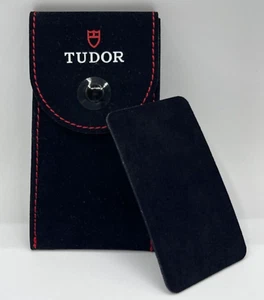 Authentic Tudor Watch Black Felt Pouch Storage Travel Case 50006084.64 - Picture 1 of 1