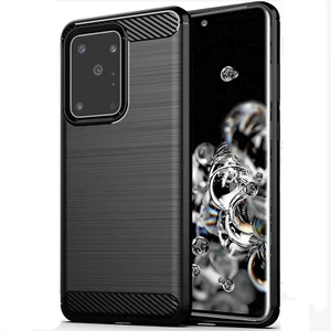 For Samsung Galaxy S20 FE Ultra S20+ Plus Case Heavy Duty Carbon Slim Cover - Photo 1 sur 16