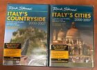 Rick Steves Italy's Countryside & Italy’s Cities 2000-2007 Travel Videos DVD New