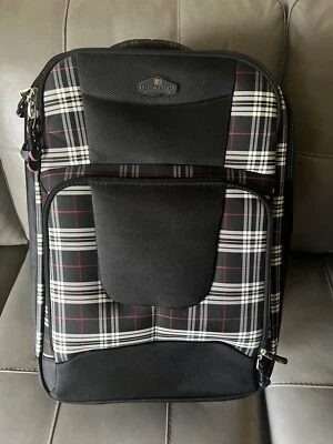 Maleta con ruedas Ricardo Beverly Hills ampliable a cuadros Foto 1 de 4