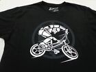 DHDWear  Limited Edition  T-Shirt Large  Black Tee Bicycle Bike Graphic