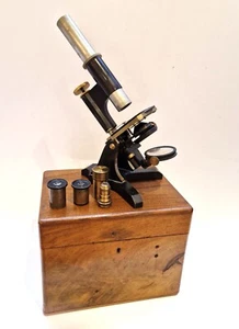 Rare Thury & Amey Swiss microscope numbered 119, late 19th - Picture 1 of 8