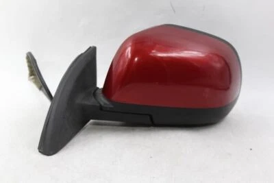 Left Driver Side Red Door Mirror Power Fits 2011-2012 NISSAN LEAF OEM #27202 - Image 1 of 4