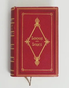 Legends And Lyrics Adelaide Ann Procter, 1874-1875 Leather Bound Charles Dickens - Picture 1 of 8