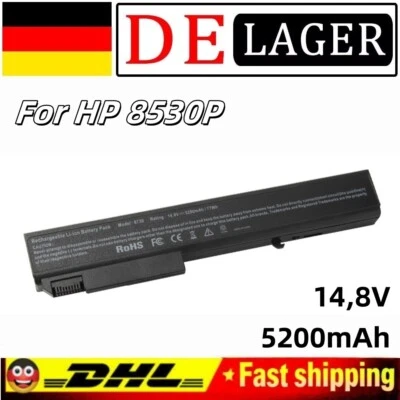 Akku für HP EliteBook 8530p 8540p 8530w 8540w 8740w Serie HSTNN-OB60 HSTNN-LB60  - Bild 1 von 4